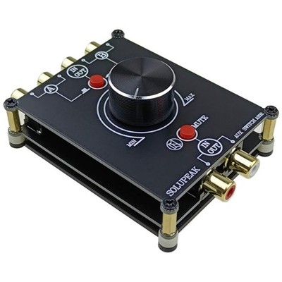 RCA Stereo Audio Switcher 2 IN 1 OUT