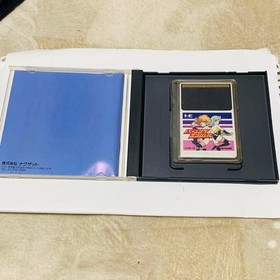 PC Engine Burning Angel Hu Card Vertical Scroll Shooting game Burning Used