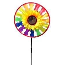 Wirbelnder Windspinner für Hof und Garten Drehflügel Sichtvergnügen