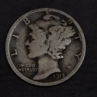 1918 D Mercury Dime VG...............Lot 6203