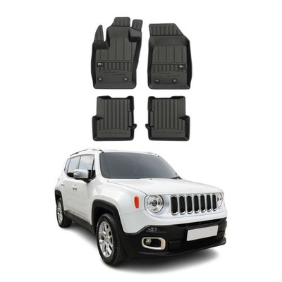 OMAC Premium Floor Mats for Jeep Renegade 2015-2024 All-Weather Heavy Duty