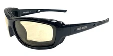Harley-Davidson Mens General Performance Sunglasses, Yellow Light-Adjusting Lens
