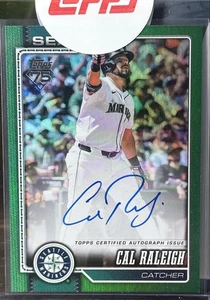 2026 Topps Series 1 Cal Raleigh Flagship Real One Autographs (RAW)