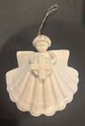Margaret Furlong 1993 Porcelain Angel with Cross 3" Ornament — photo 1