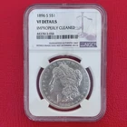 1896 Morgan Dollar San Francisco VF Details NGC Silver $1 Coin