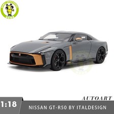 1/18 Nissan GT-R50 By Italdesign Goodwood Version AUTOart 77510 Gray Model Car