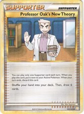 Professor Oak's New Theory 101/123 Uncommon HeartGold & SoulSilver Pokemon MP on eBay