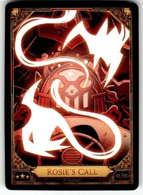 ハズビンホテル　トレーディングカード　ROSIE,S CALL Hazbin Hotel Season 2 Trading Cards 41/60 ROSIE'S CALL 2nd Edition