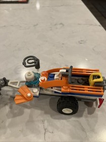 LEGO City: Coast Guard 4WD & Jet Scooter 7737, 95% Complete w Instructions