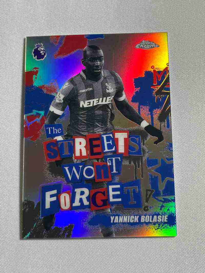2025-26 Topps Chrome EPL English Premier League Pick Insert - Buy More & Save