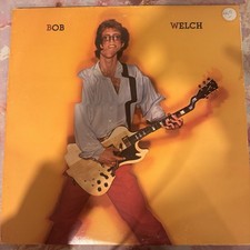 Bob Welch Man Overboard YELLOW VINYL LP 1981 RCA VG+ Fleetwood Mac