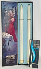 Vintage Butane Candle Sticks Tapered 15.5", 1960s Ronson Varaflame Gas Pair