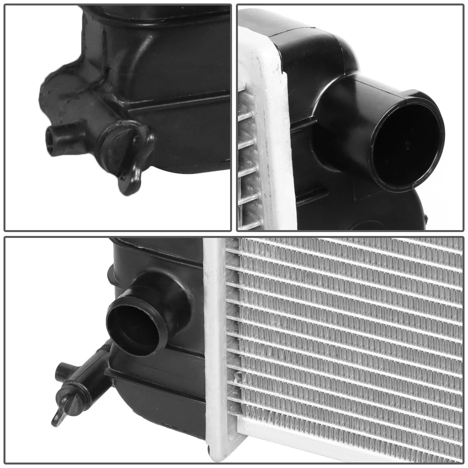 适用于 1982 - 1993 雪佛兰 S10 GMC S15 Jimmy MT 散热器 OE 风格铝芯 744 — 第 4/4 张图片