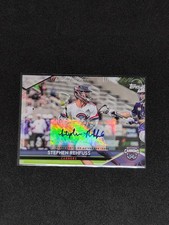2022 Topps PLL Lacrosse Stephen Rehfuss Auto - Cannons/Syracuse MINT!
