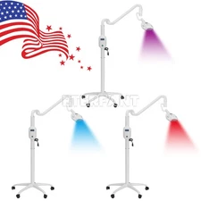 ETERFANT Dental Mobile Teeth Whitening Light Bleaching LED Blue/Red/Purple Light