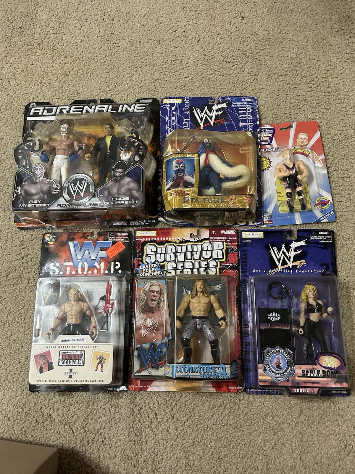S Wwe Wcw Wwf Aew Ecw Lot Bundle