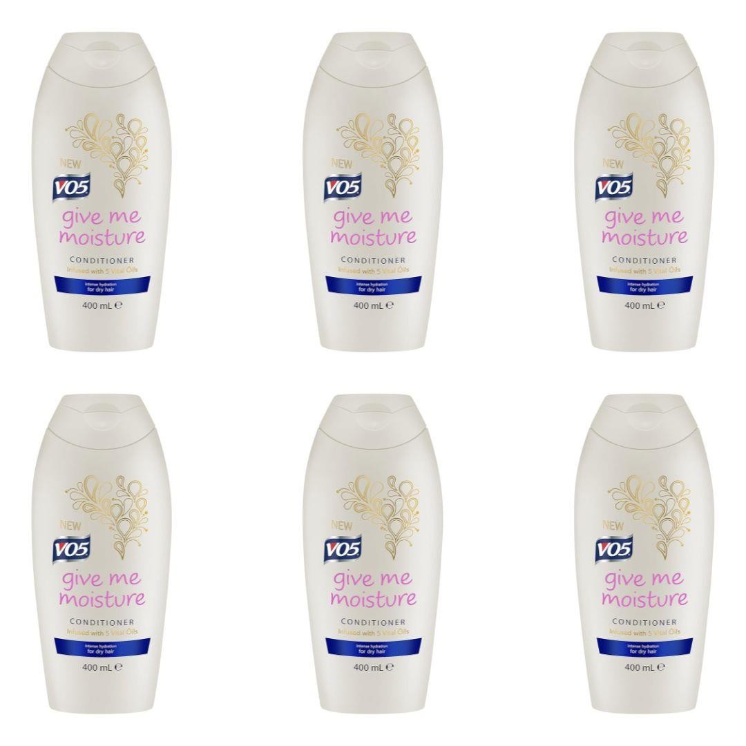 VO5 Give Me Moisture Hydrating And Moisturising Conditioner 400 ML - Pack of 6
