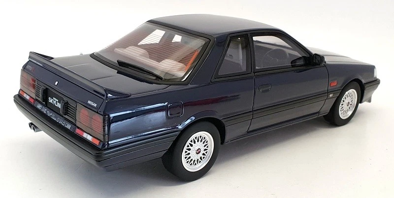 Kyosho escala 1/18 diecast KSR18039BL - Nissan Skyline GTS-R - azul Foto 2 de 4