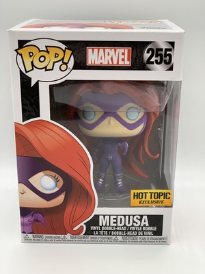 Funko Pop Marvel Medusa #255 Hot Topic Exclusive Vinyl Figure 889698107655 | eBay