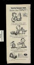 1959 Minnesota Mining Manufacturing Co Scotch Tape Vintage Print Ad 21382