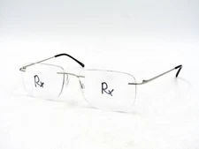 Ottoto SERIO 21W5485Z Rimless Eyeglasses Frame, Silver, -17-145 Unisex #ATL177