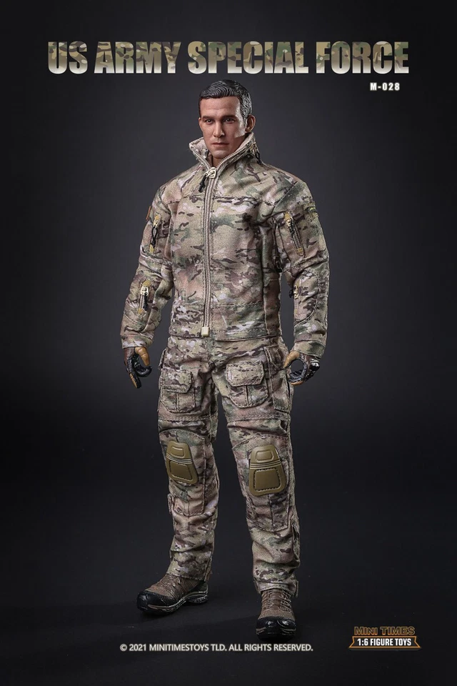 Mini Times Toys 1/6 M028 Ejército de Estados Unidos Fuerzas Especiales HALO para muñeca figura de acción de 12"" Foto 3 de 4