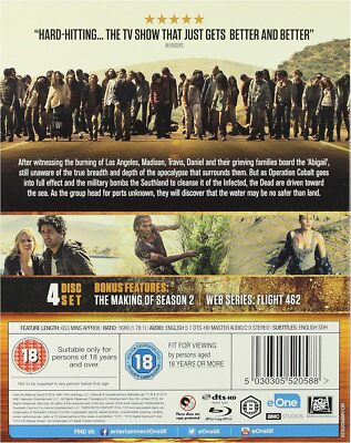 Fear the Walking Dead Season (Blu-ray) **NEW**