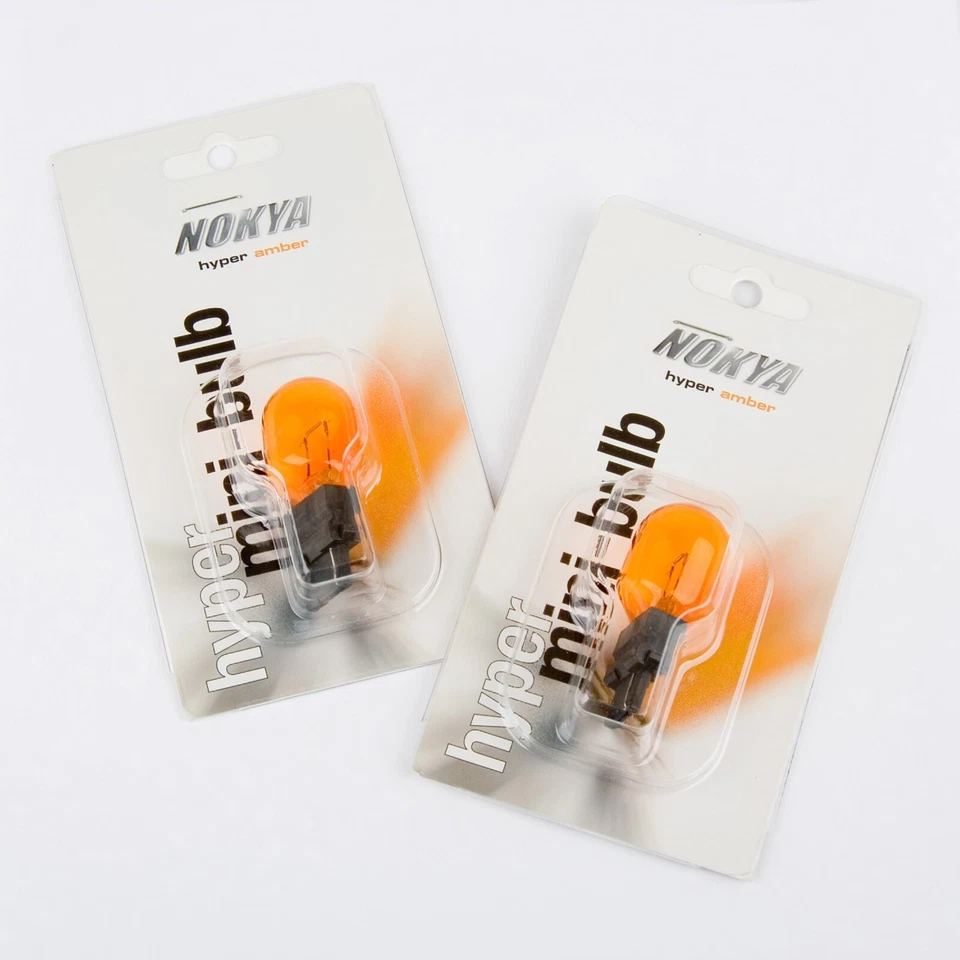 Nokya 3156 Nok6291 27W Ámbar Dos Bombillas Luz de Señal de Giro Frontal Lámpara de Repuesto Foto 2 de 4
