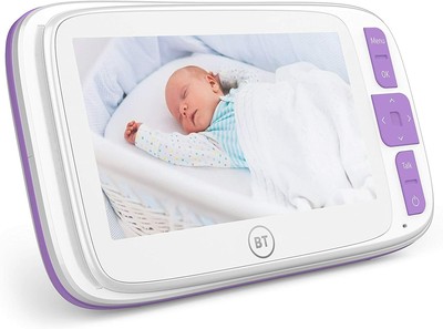 bt video smart 5inch screen baby monitor