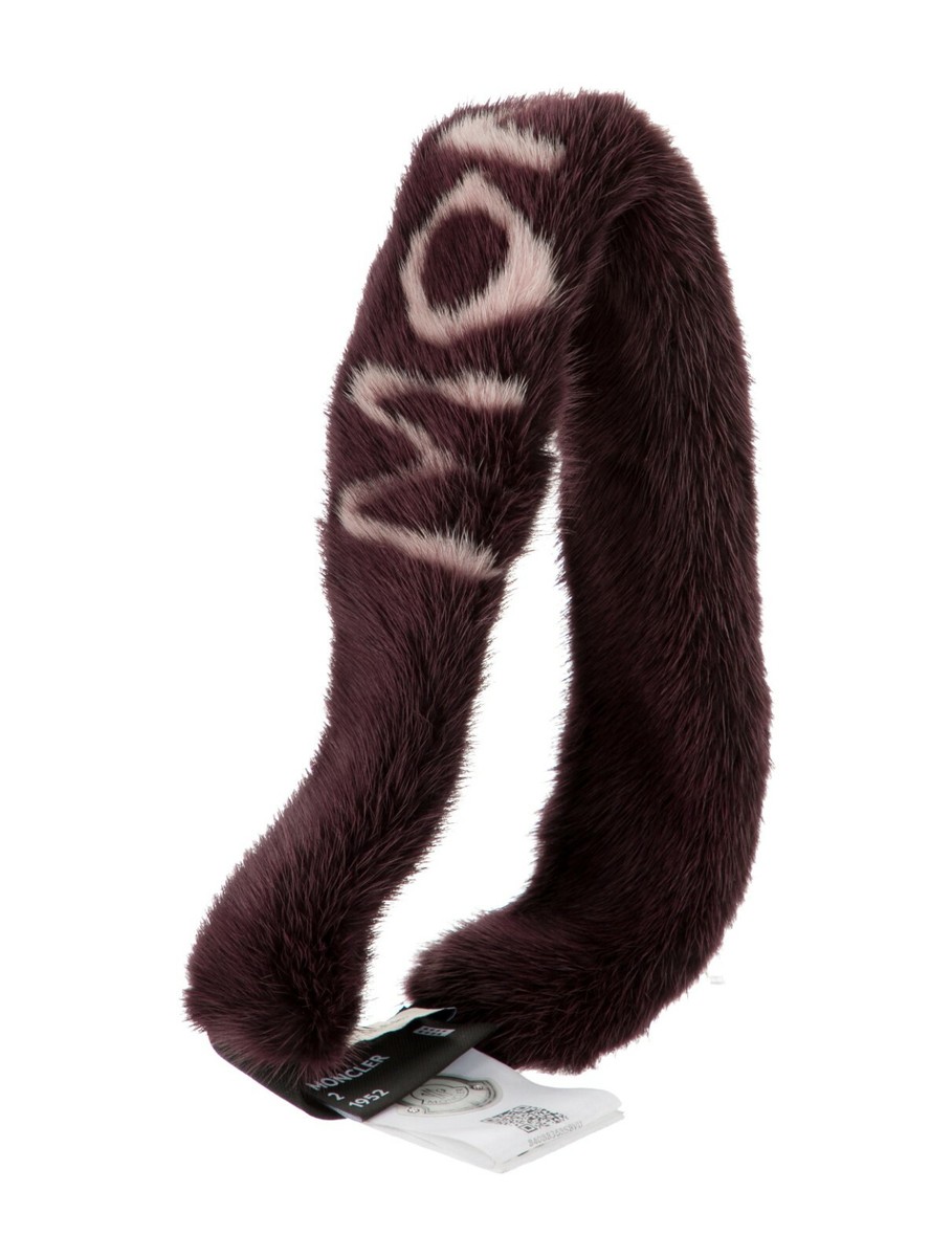 Moncler Logo Genius Fur Headband RV$1455 | eBay