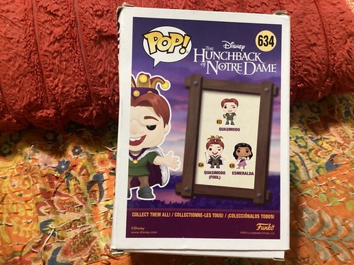 QUASIMODO (FOOL)HUNCHBACK NOTRE DAME FUNKO POP! FIGURE #634, EXC. COND/FREE P&H - Picture 3 of 5