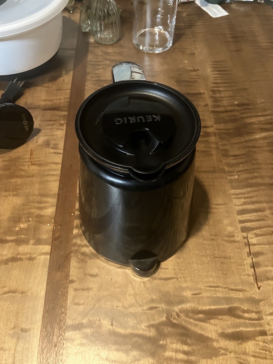 Keurig Thermal Carafe Black with Silver Handle