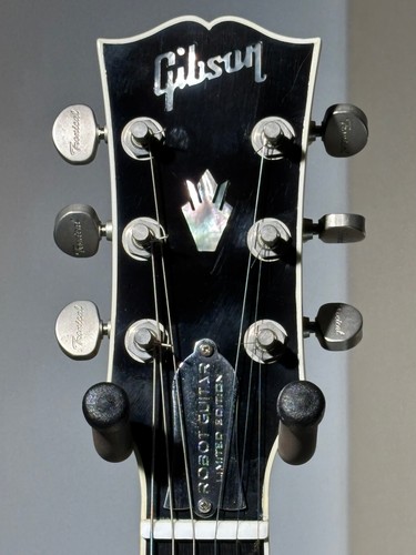 Gibson Les Paul Robot 2007 RARE Japan Import 50's Neck Profile Blue Burst 9lb - Picture 5 of 14