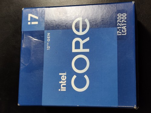 Intel Core i7-12700 Processor (4.9 GHz, 12 Cores, LGA 1700) Box