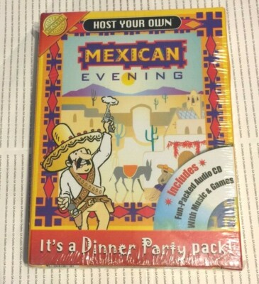 Cheatwell Host Your Own Mexican Evening Games Dinner Party Mexico Novelty  