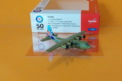 Herpa Wings 537445 Lockheed Martin C-130J / C.5 Super Hercules RAF Brize Norton