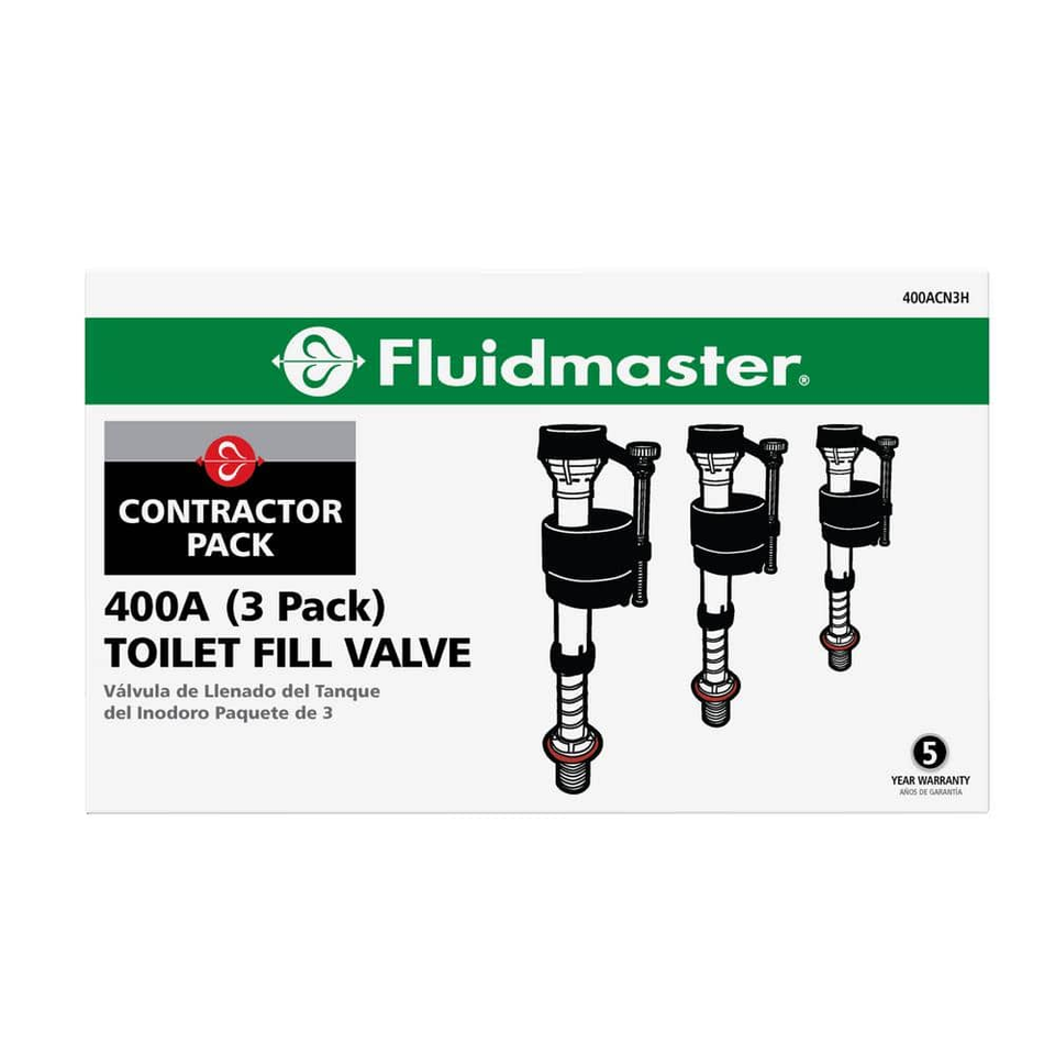 400A Universal Toilet Fill Dual Flush Valve (Contractor 3Pack) eBay