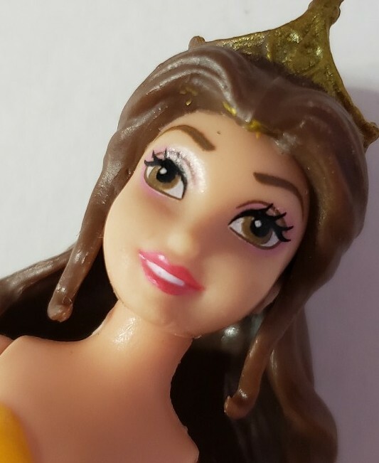 POLLY POCKET DOLL DISNEY MAGICLIP MAGIC CLIP BEAUTY & THE BE