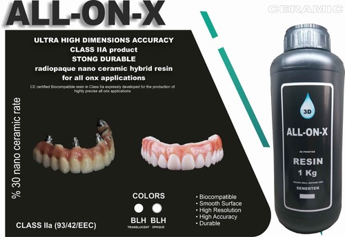 DLP SLA LCD 3d printer ALL ON X resin - for all on x cases, bridges,arcs, hybrid - 第 26/26 張圖片