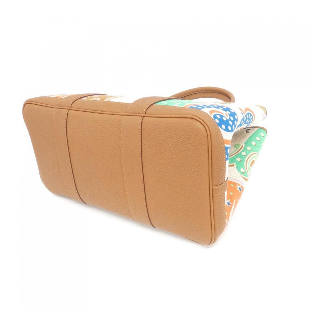 Authentic HERMES HERMES ELECTRIQUE Garden Party 36cm Authentic HERMES HERMES ELECTRIQUE Garden Party 36cm