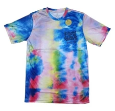  Body Glove Men's Rash Guard UPF 50+ Swim Shirt Festival Tie Dye Multi Color