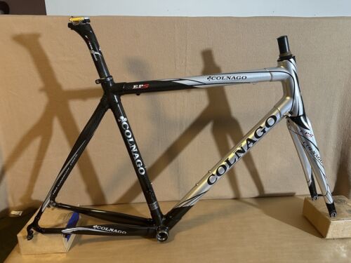 Colnago EPS Frame Fork And Seatpost Size 54s ( Slopping Geometry)