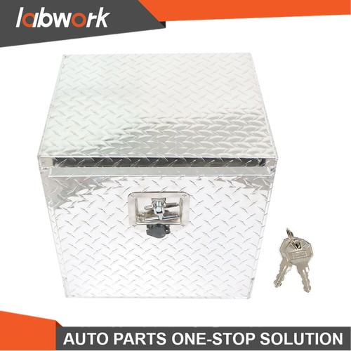 Labwork 18"X17"X18" Aluminum Underbody Storage Tool Box For RV Trailer Truck - Picture 2 of 14