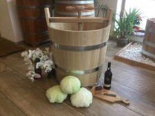 Holzfass Krautfass Surfass Sauerkrautfass Pökelfass Gärtopf Fleischfass Fass