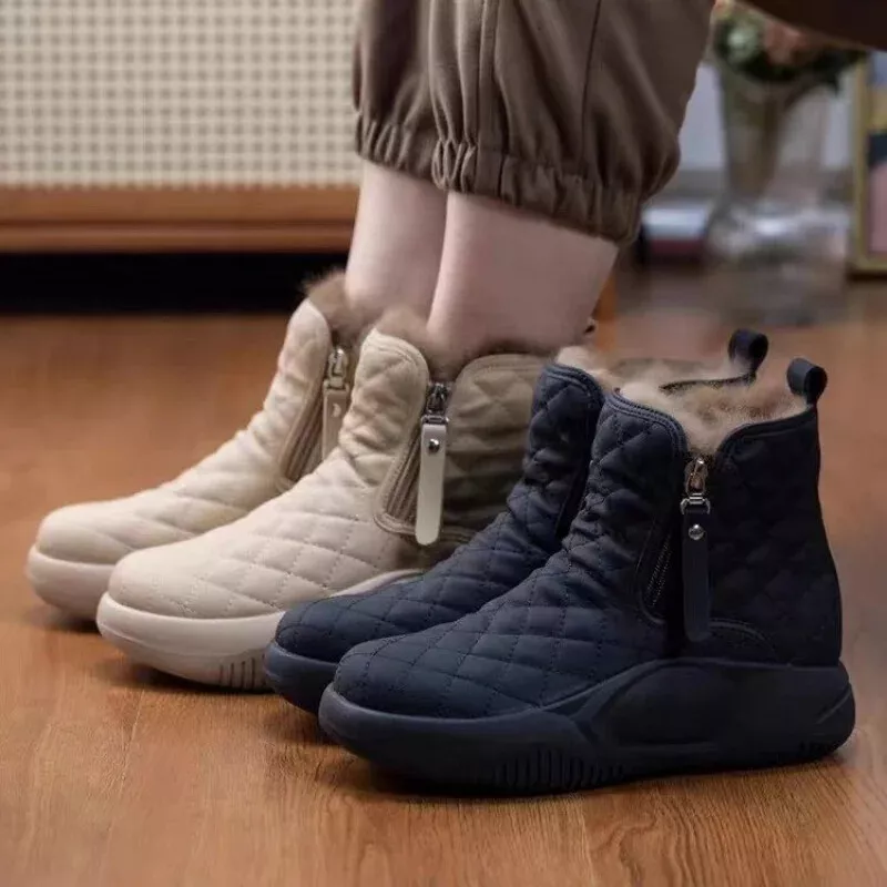 2024 Winter Snow Boots Chain Snow Boots Women Women s eBay