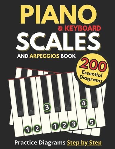 Peter Music Pub Piano & Keyboard Scales and Arpeggios Book, Practice (Tascabile)