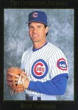 1993 Investor's Journal Black Gold Foil Baseball Card #1-53 - Choose Your Card