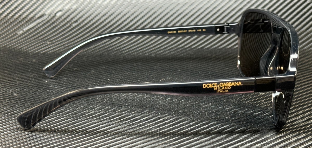 DOLCE & GABBANA DG6134 325787 Transparent Black Men 