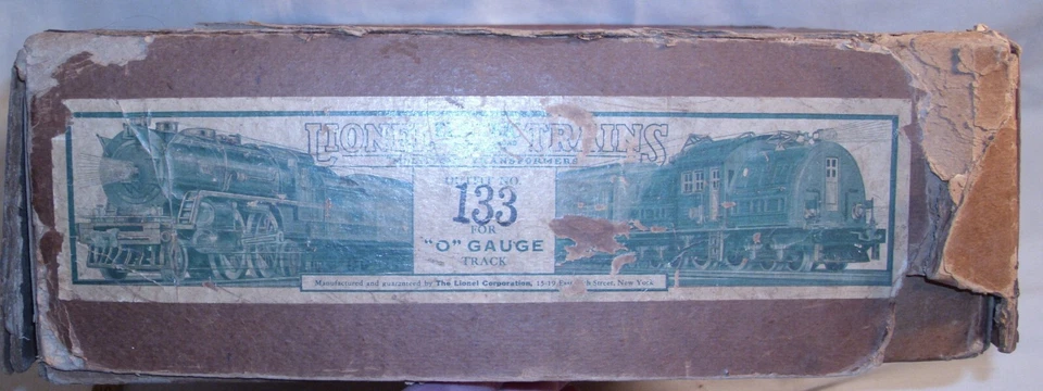 LIONEL SET NO. 131 WITH STEAM LOCOMOTIVE ENGINE & TENDER 1930s - Image 2 of 4