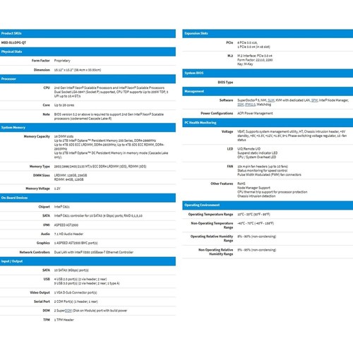 Supermicro MBD X11SPL F O Server Motherboard 1x Socket P LGA - Foto 7